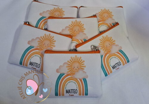 Porta Moeda Personalizado Minha Primeira Volta ao Sol