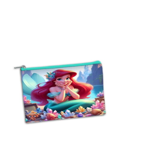 Porta Moeda Personalizado Pequena Sereia