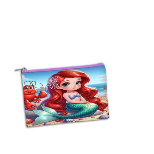 Porta Moeda Personalizado Pequena Sereia Cut