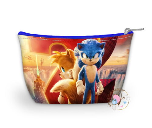 Sonic - Necessaire Personalizada