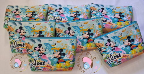 Turma do Mickey no Fundo do Mar- Necessarie Personalizada
