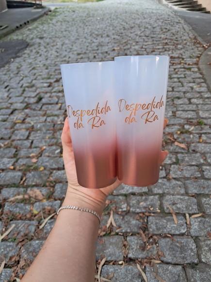 20 Copos Long Drink Degrade - Copos Personalizado Despedida