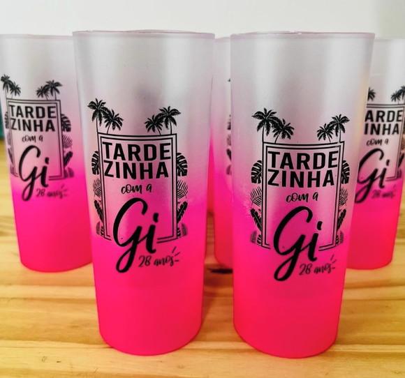 20 Copos Long Drink Degrade - Tardezinha