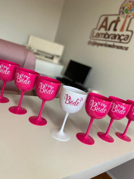20 Taças Team Bride + 1 Taça Gin Bride