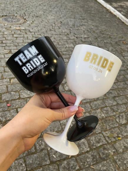 20 Taças Team Bride + 1 Taça Gin Bride