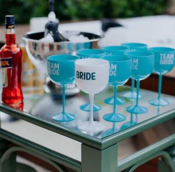 20 Taças Team Bride + 1 Taça Gin Bride
