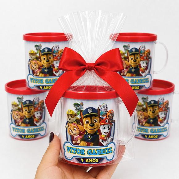 30 Canecas Acrilica Rosqueável - Lembrancinha Infantil