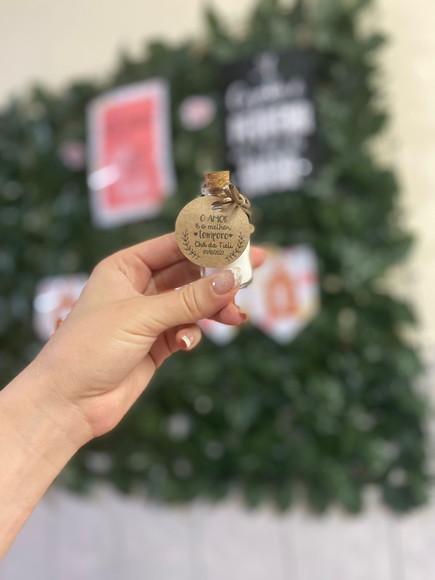 30 Garrafinhas de Vidro 20 ml - o Amor É o Tempero da Vida!