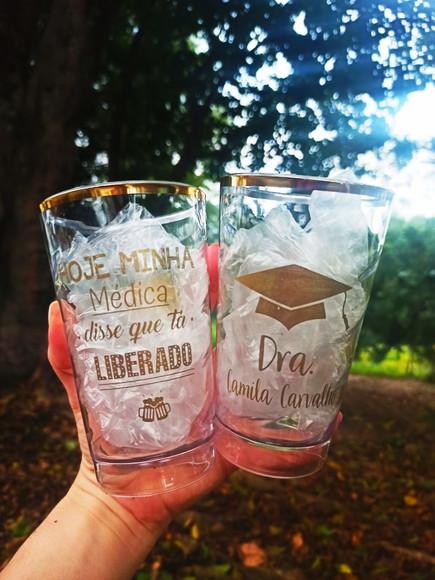 50 Copos Twister 500 ml Personalizado para Formatura