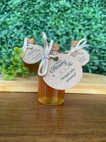 50 Garrafinhas de Vidro 20 ml - Potinho para Mel