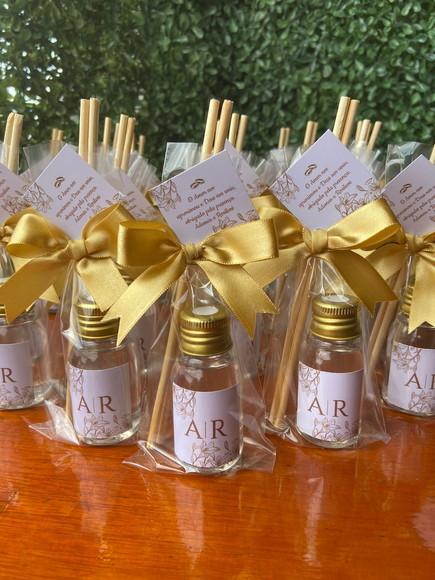 50 Lembrancinhas Aromatizador de Ambiente - Casamento