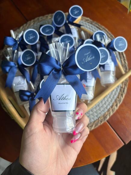 Álcool em Gel Personalizado - Lembrancinha Maternidade