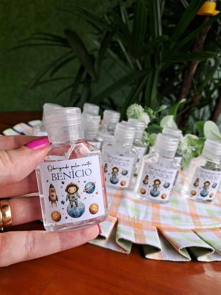 Alcool em Gel Personalizado- Lembrancinha Maternidade