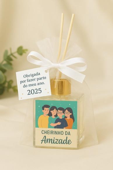 Aromatizador 100 ml - Aromatizador Cubo- Lembrancinha Luxo