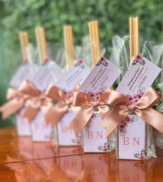 Aromatizador de Ambiente 30ml - Lembrancinha para Casamento