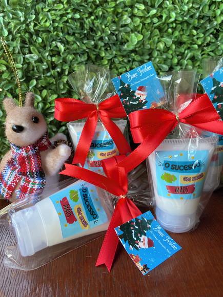 Bisnaguinha com Hidratante- Brinde de Natal Personalizado