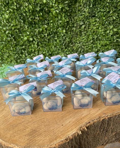 Caixinha com Amêndoas - Lembrancinha para Casamento