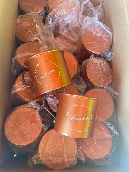 Caneca Alumínio Moscow Mule Personalizada