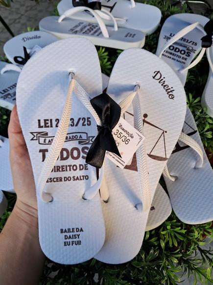 Chinelos Personalizado- Chinelo para Formatura