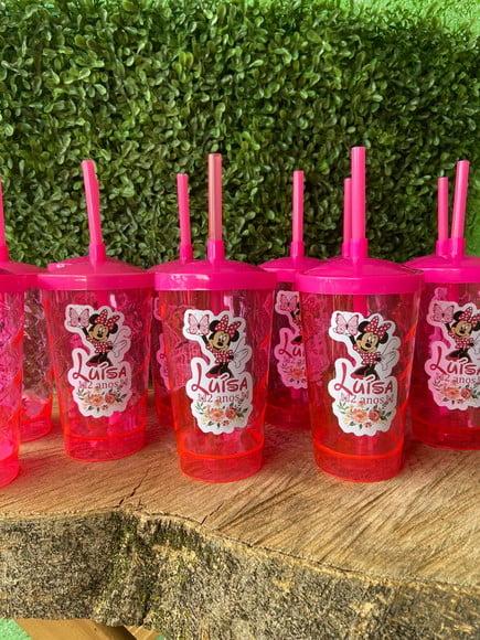 Copo Twister Personalizado -minnie e Mickey 500ml