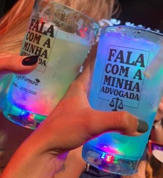 Copos com Led 500 ml - Copos para Formatura
