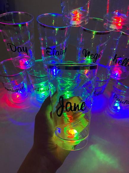Copos com Led 500 ml - Personalizado