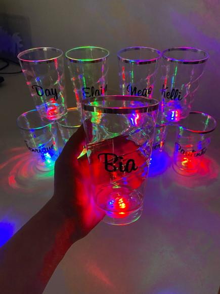 Copos com Led 500 ml - Personalizado