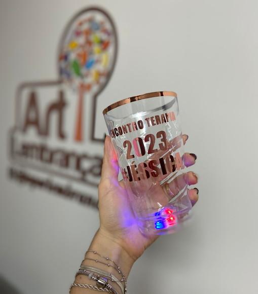 Copos com Led 500 ml - Personalizado