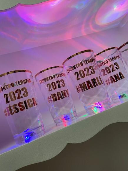 Copos com Led 500 ml - Personalizado
