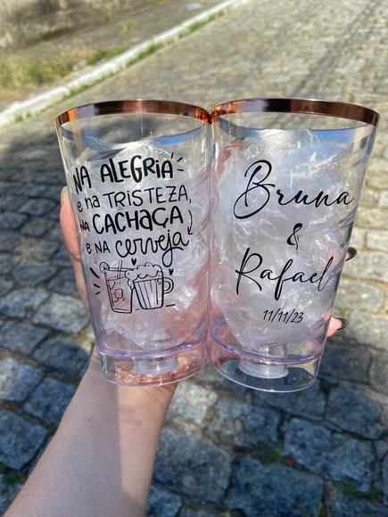 Copos com Leds 500 ml Personalizado- Copos para Chá Bar