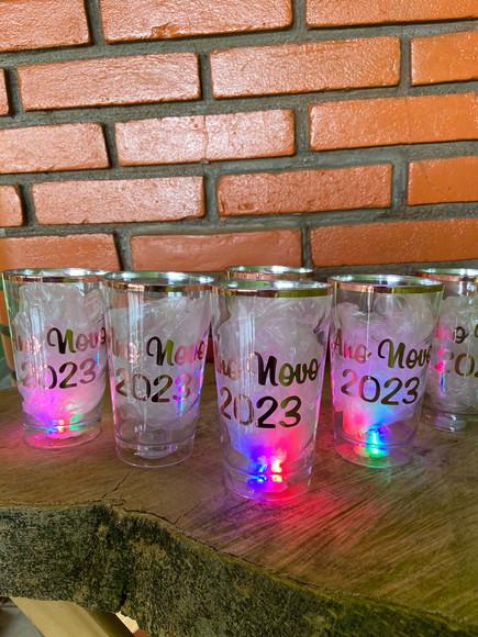 Copos Led 500 ml Personalizado para o Ano Novo