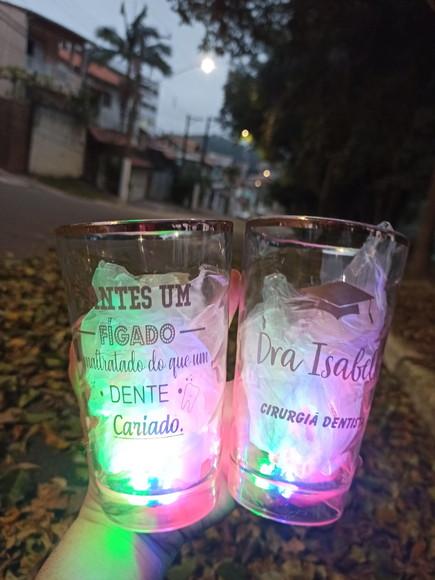 Copos Personalizado 500 ml com Pisca Pisca