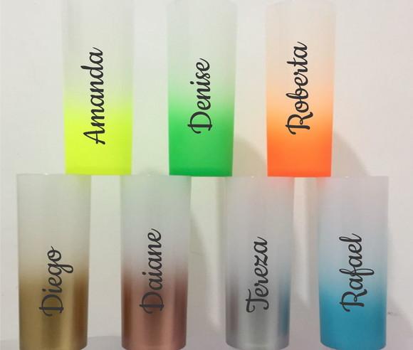 Copos Long Drink Degrade - Copos Personalizado Individual