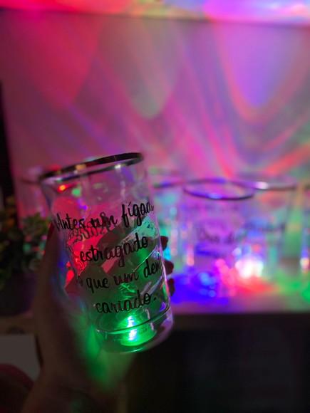 Copos com Leds- 500 ml - Copo Personalizado
