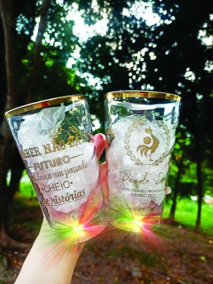 Copos Personalizado 500 ml com Pisca Pisca