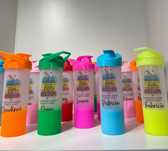 Garrafa Acqua Bio - Personalizada com Nomes Individuais