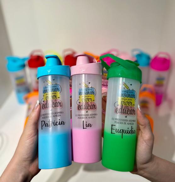 Garrafa Acqua Bio - Personalizada com Nomes Individuais