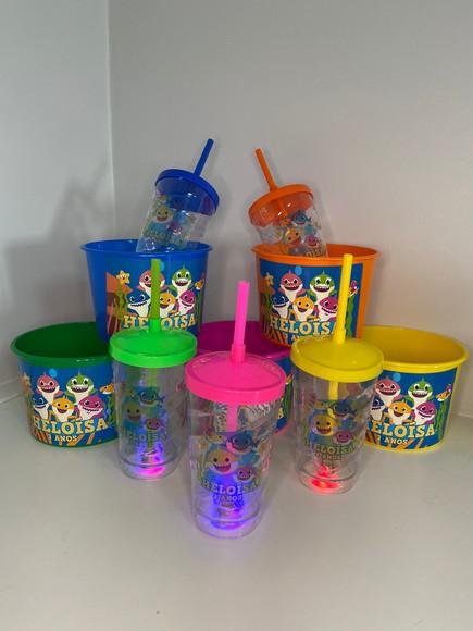 Kit Cineminha Baldinho + com Copo Led