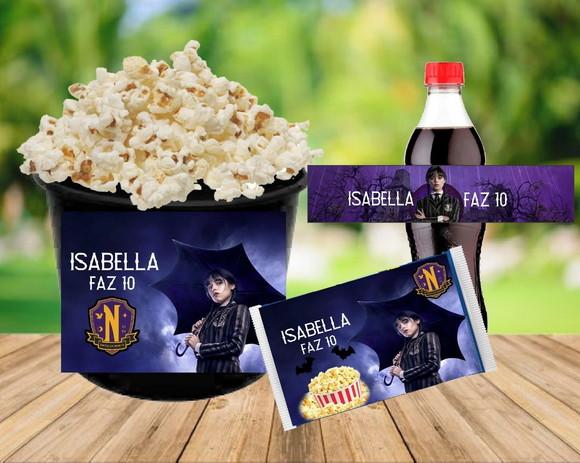 Kit Cineminha Personalizado Completo + Copo