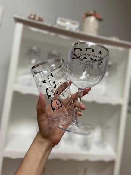 Kit Copos e Taças para Formatura