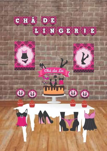 Kit Festa Chá de Lingerie