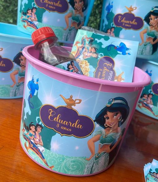 Kit Pipoca Personalizado - Lembrancinha Jasmine