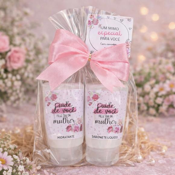 Kit para o Dia da Mulher - Sabonete Liquido e Hidratante