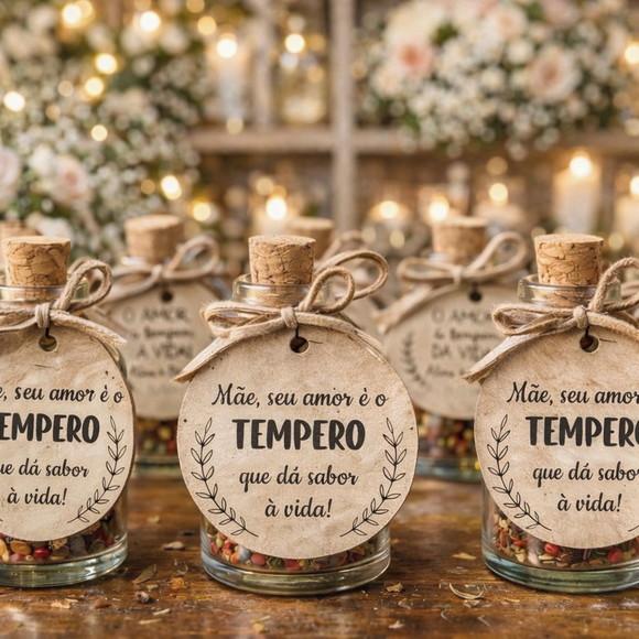 Lembrancinha Afetiva para o Dia das Mães - Potinho 20 ml