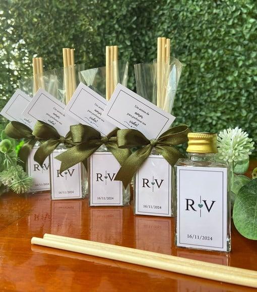 Lembrancinha Casamento Aromatizador - Vidro 30 ml
