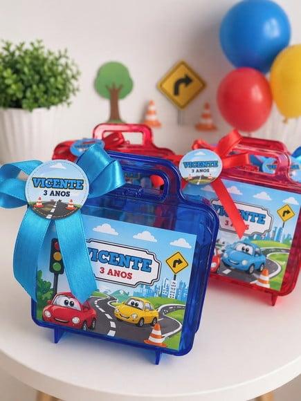 Lembrancinha para Aniversário - Maletinha Acrílica