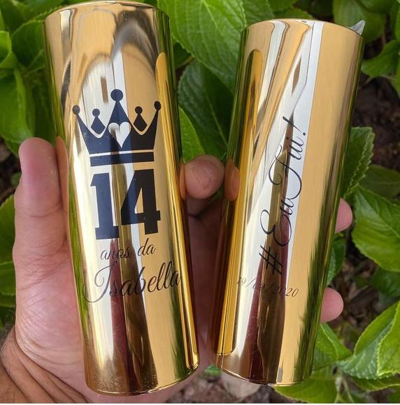 Long Drink Metalizado- Personalizado