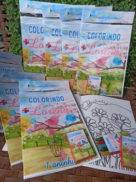 Revistinha para Colorir