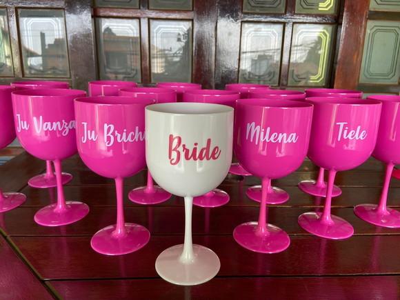 Taça Gin Personalizada- Despedida de Solteira