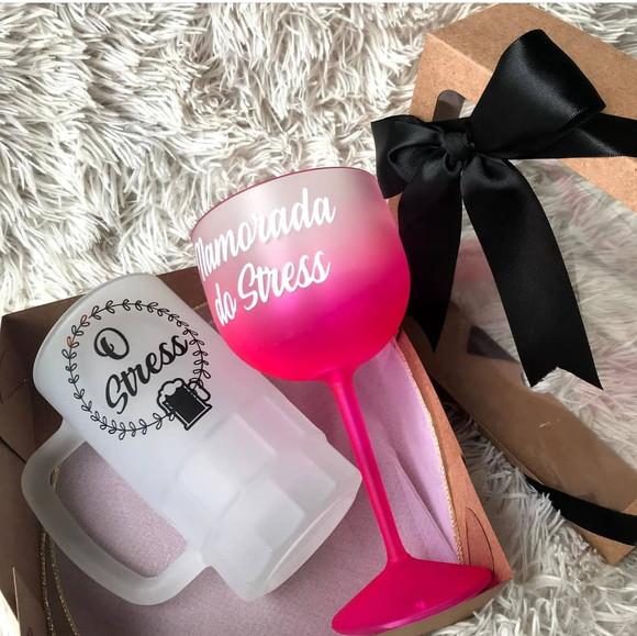 Taça personalizada para casal